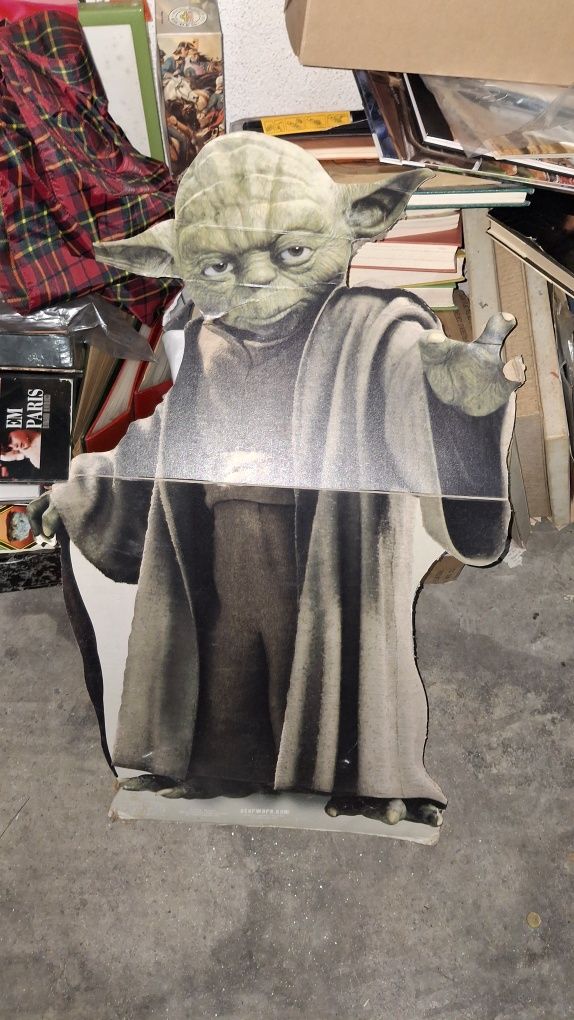 Star Wars publicidade expositores cartão