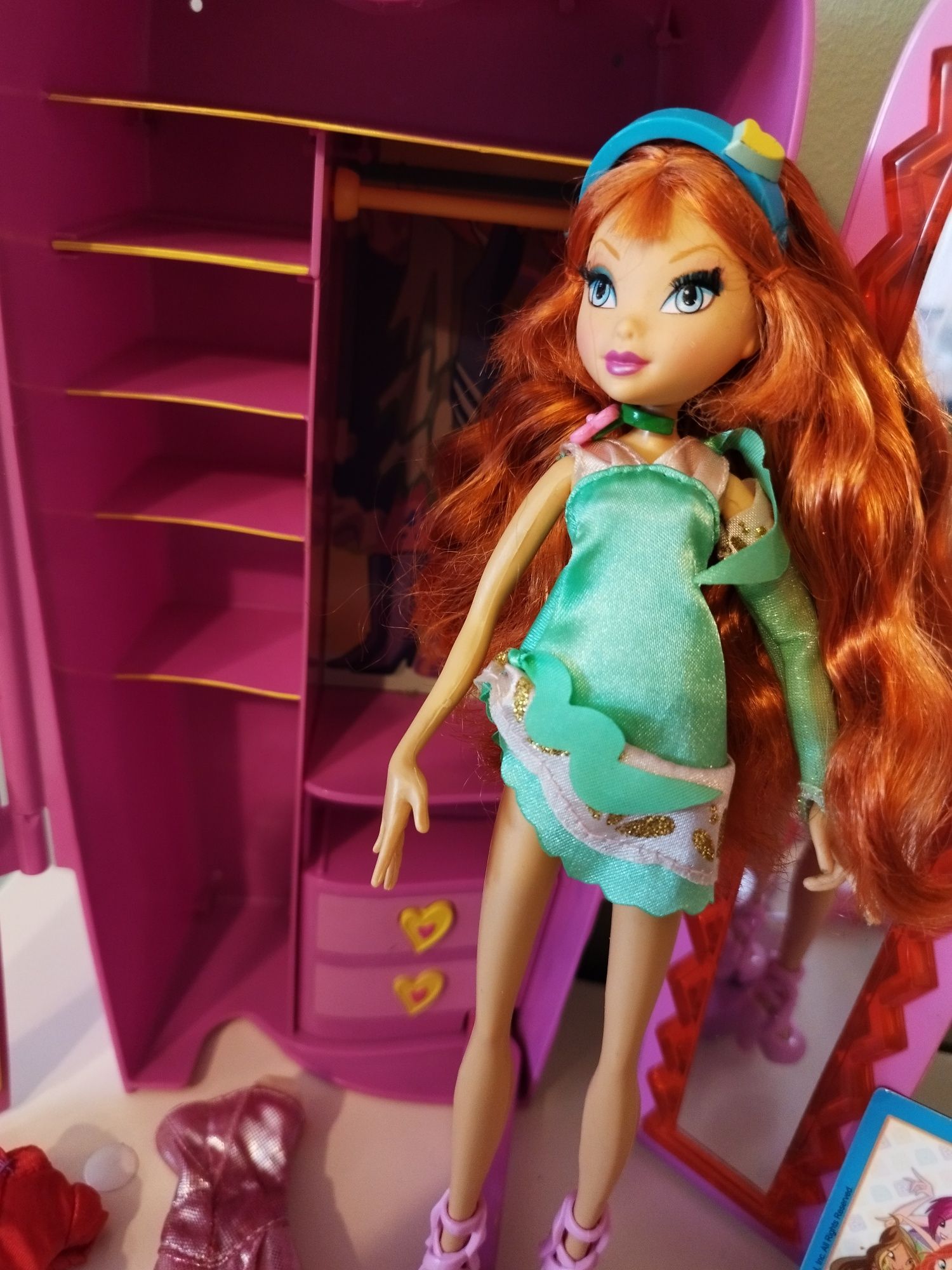 Bloom i magiczna garderoba Winx