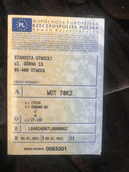 Skuter elektryczny dla seniorów/osób niepełnosprawnych