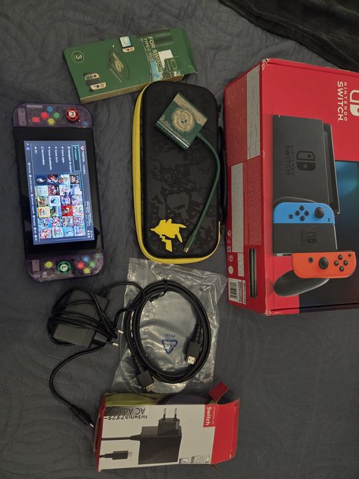 Nintendo switch v2 modificada 256gb