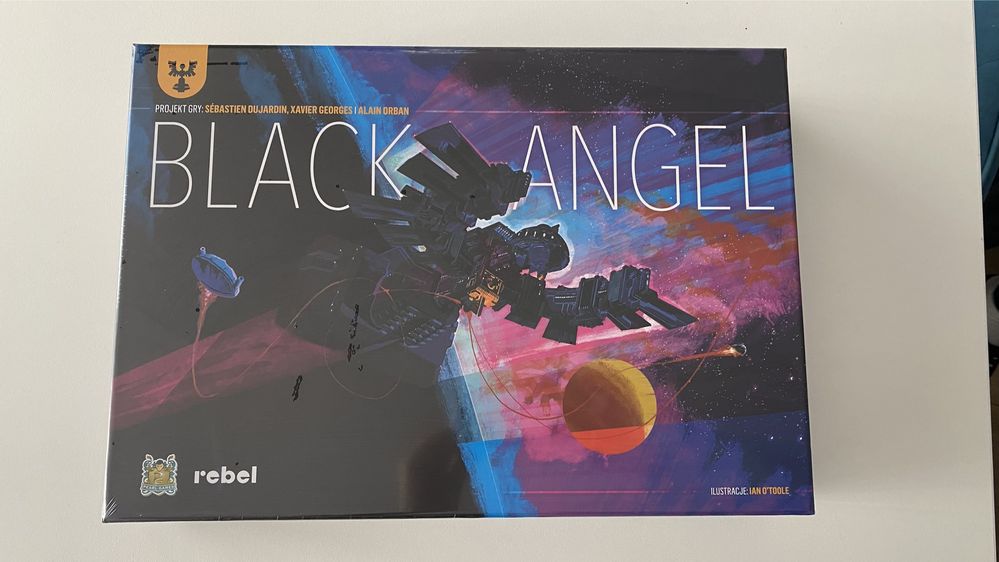 Gra planszowa black angel nowa w folii