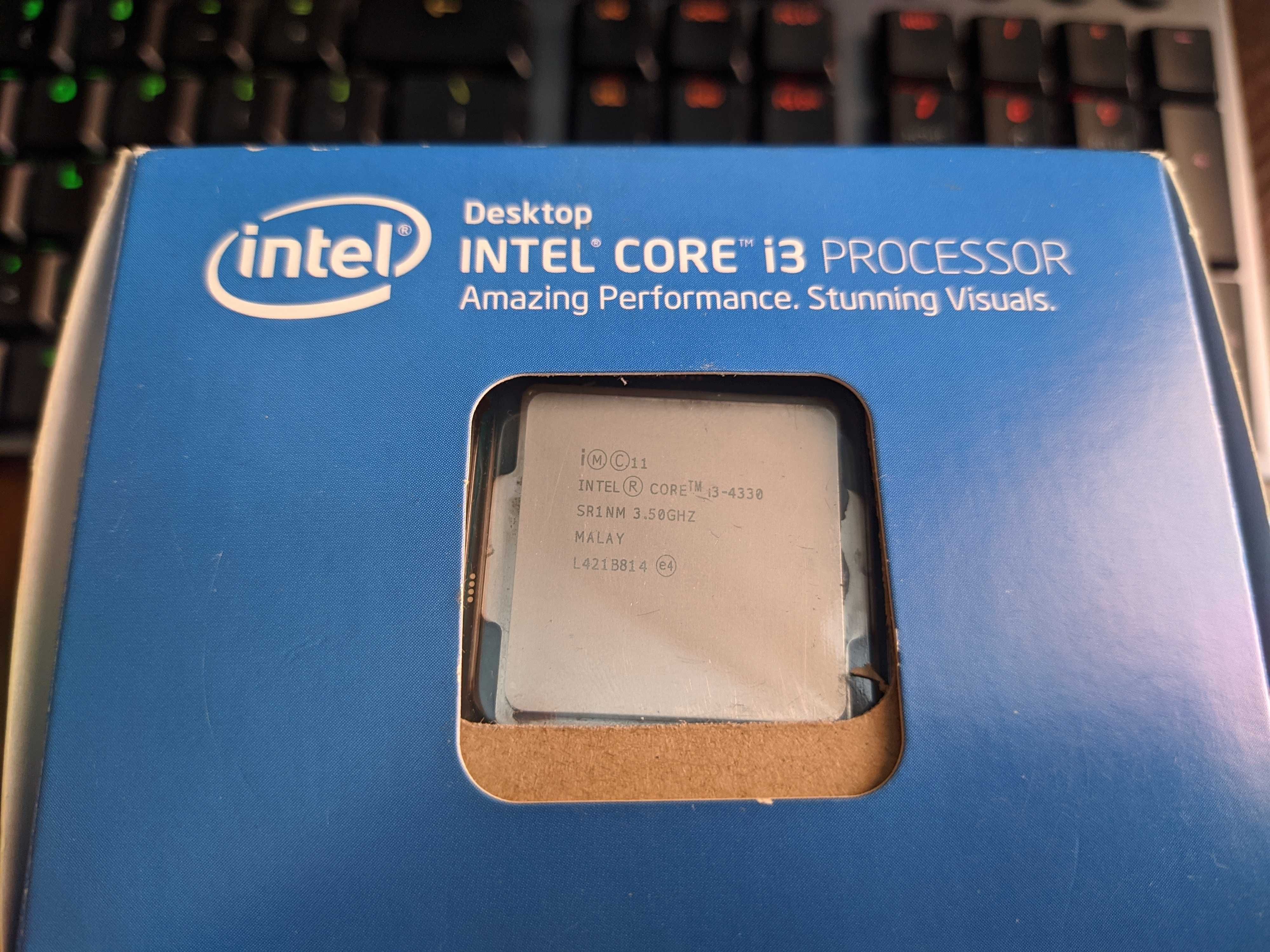 Процессор 1150 сокет Intel i3 4330 3.50GHz встроенная HD 4600