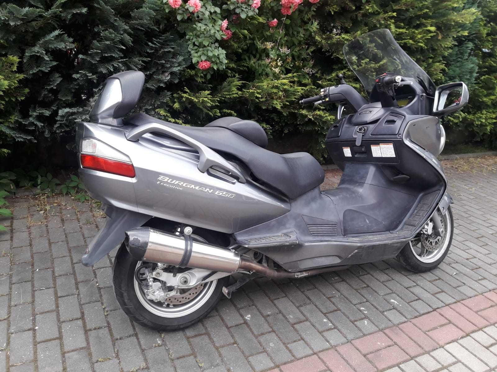 Suzuki  Burgman 650 LIFT   Executive  wydech  sport  GPR