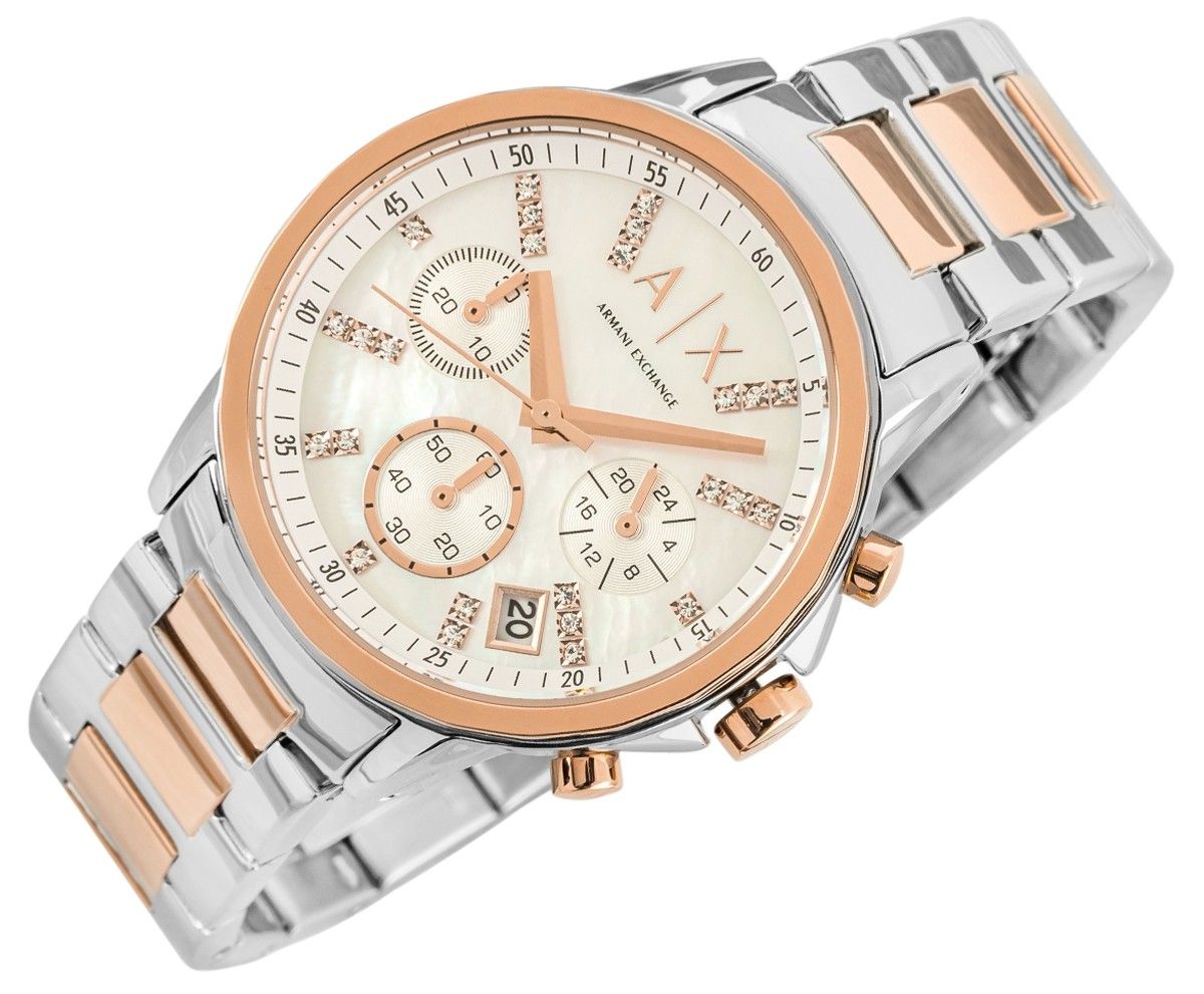 Zegarek Damski Armani Exchange Banks Chronograph AX4331 + BOX