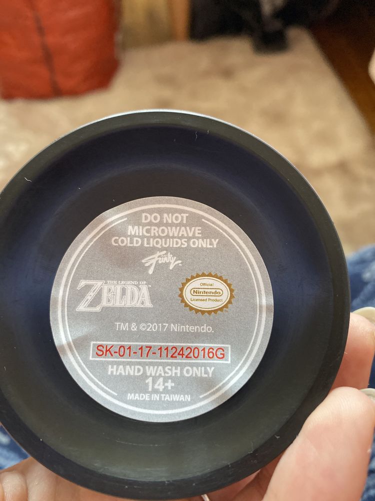 Duży kubek plastikowy Zelda