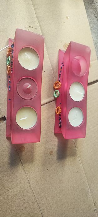 Castiçais decorativos