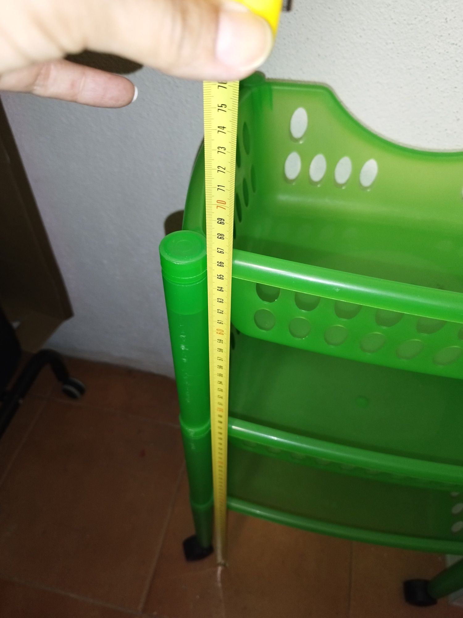 Carrinho Cesto de plástico