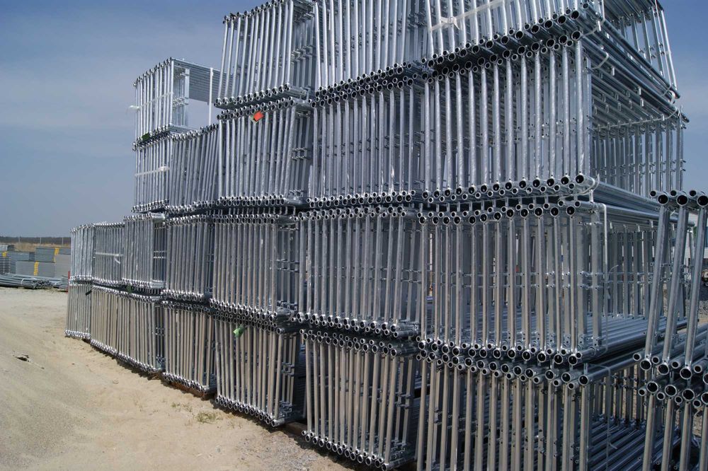 Rusztowanie typu Rux rusztowania aluminiowe ok100mb rama alu System650