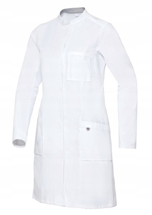 Fartuch medyczny Bierbaum uniwersalny biały