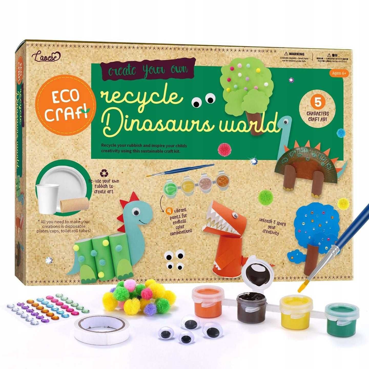 Kolorowanka dla dzieci zestaw do wycinania tworzenie figurek 3D