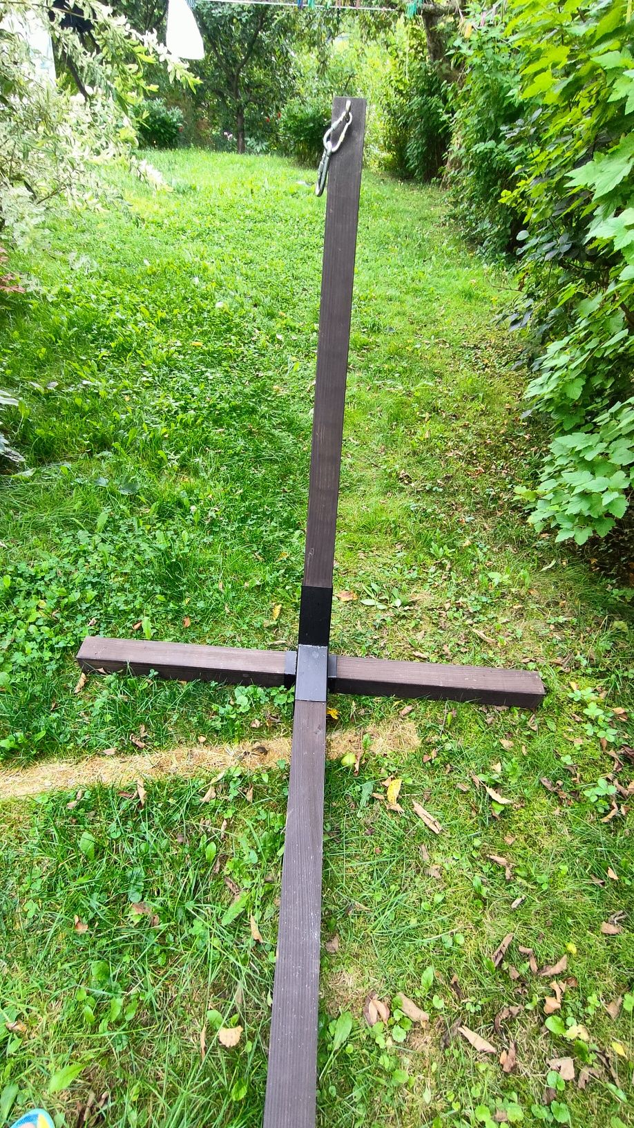 Stelaż na hamak 285cm do 250kg 80x80mm 3mm blacha