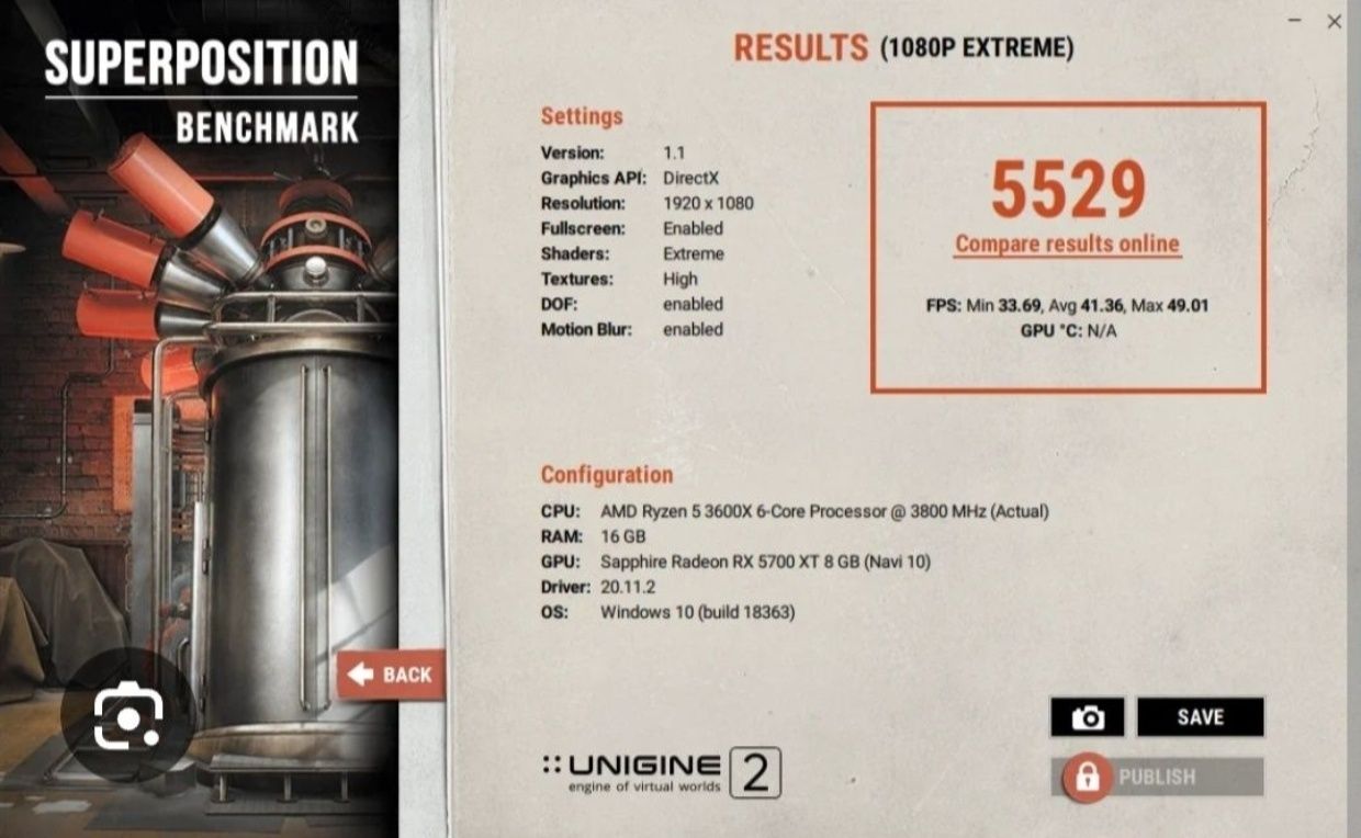 Топовая Sapphire RX 5700 ХТ-8Gb Любые тесты Магазин NEON