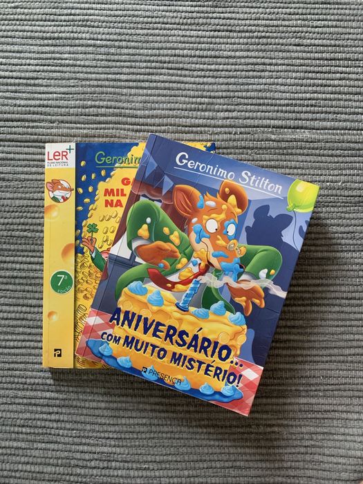 Livros Geronimo Stilton