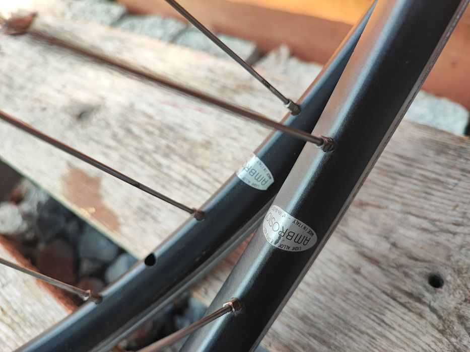 Komplet kół rowerowych Ambrosio Camel 28" Shimano Deore LX M570 Retro