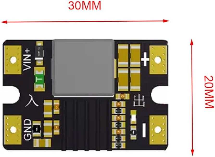 Понижающий мини DC-DC преобразователь CR-DC2580 5В 5А