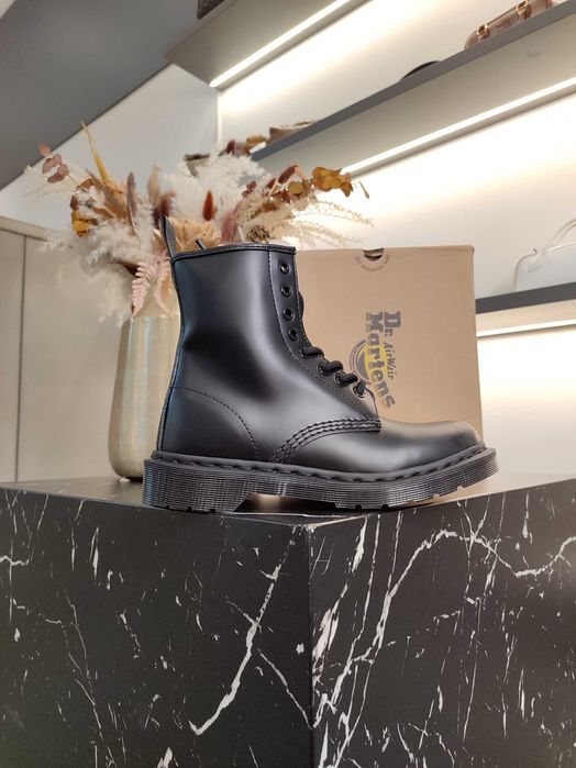 Черевики Dr. Martens 1460 Mono Black Smooth