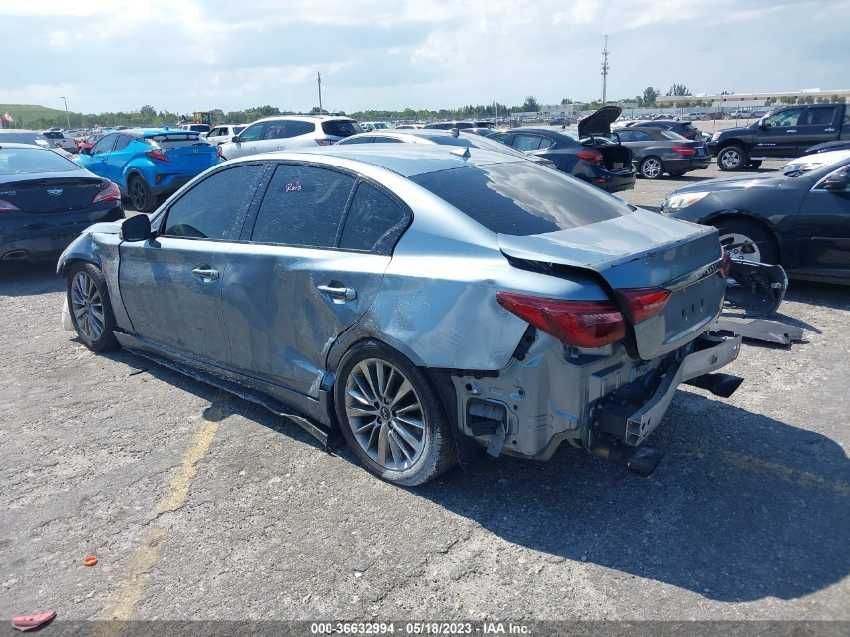 Разборка INFINITI Q50 Комплект:Бампер + телевизор+капот+дистроник+фары