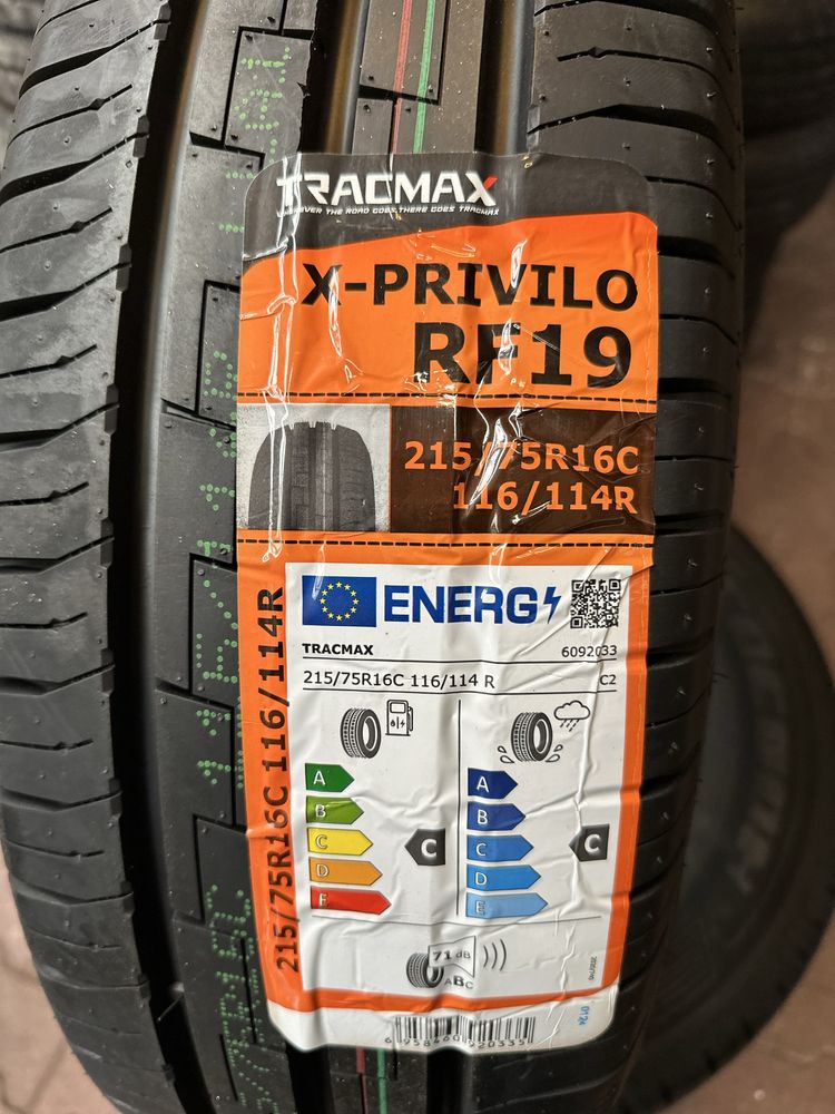 NOWE opony letnie 215/75R16C Tracmax X-privilo RF19 BUS WYSYŁKA