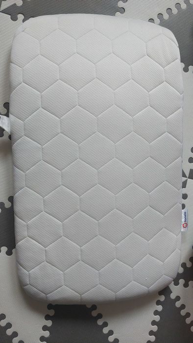 Lionelo Timon - Łóżeczko dostawne + materac + podkłady + prześcieradła