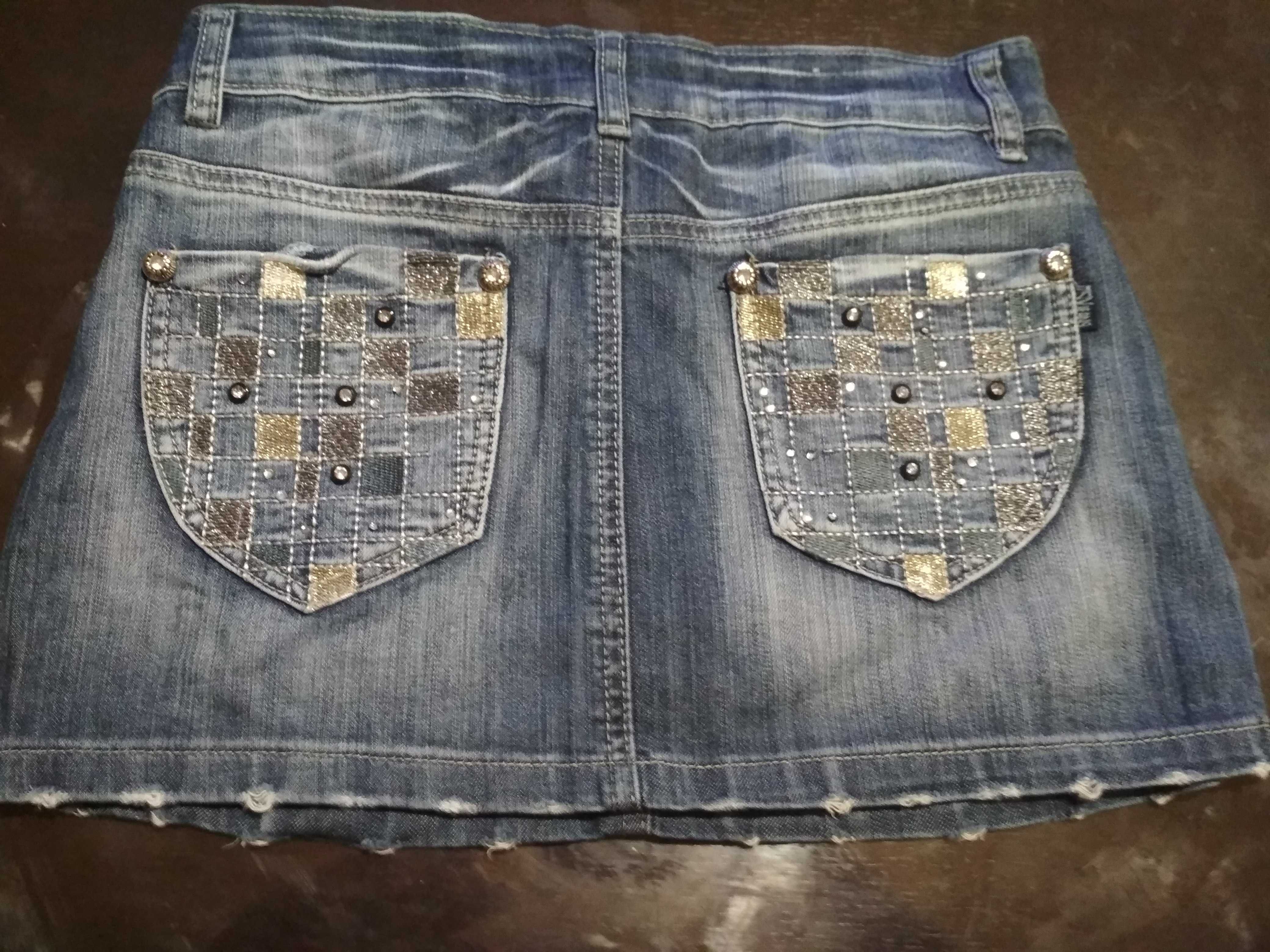 Юбка джинсовая подростковая zsy jeans