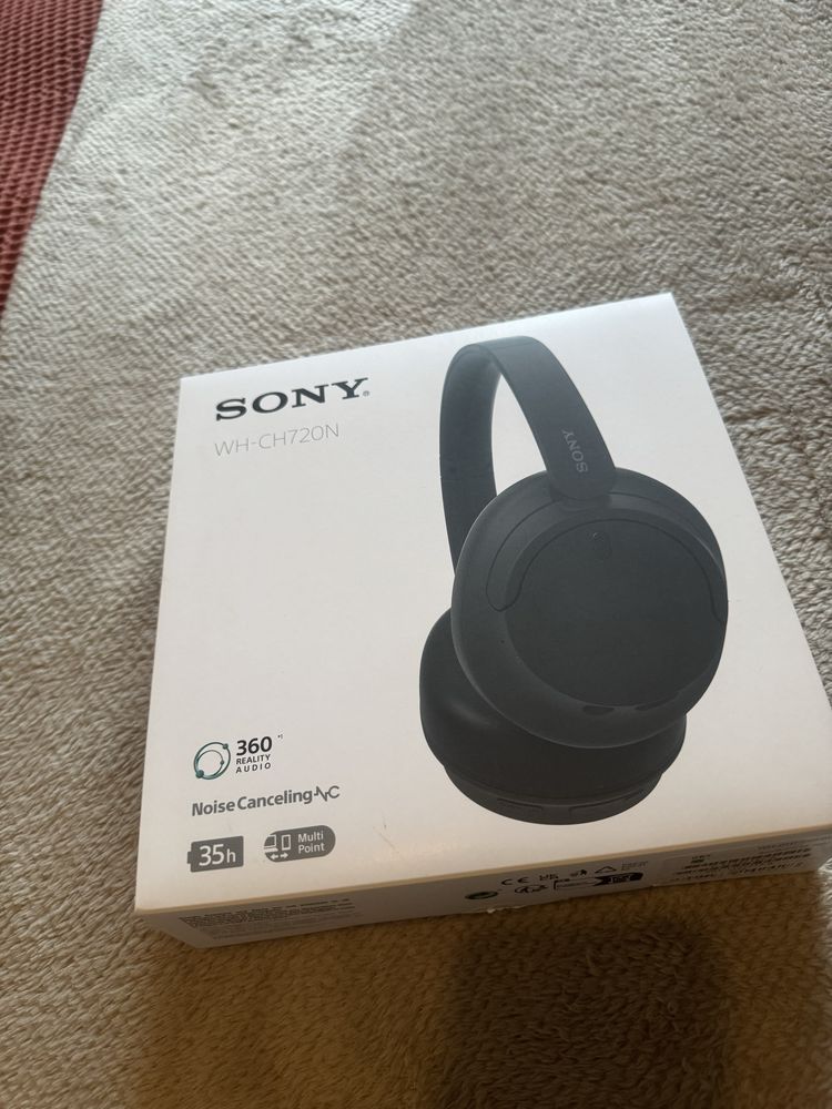 Auscultadores Sony WH-CH720N Noise Cancelling Bluetooth - Preto