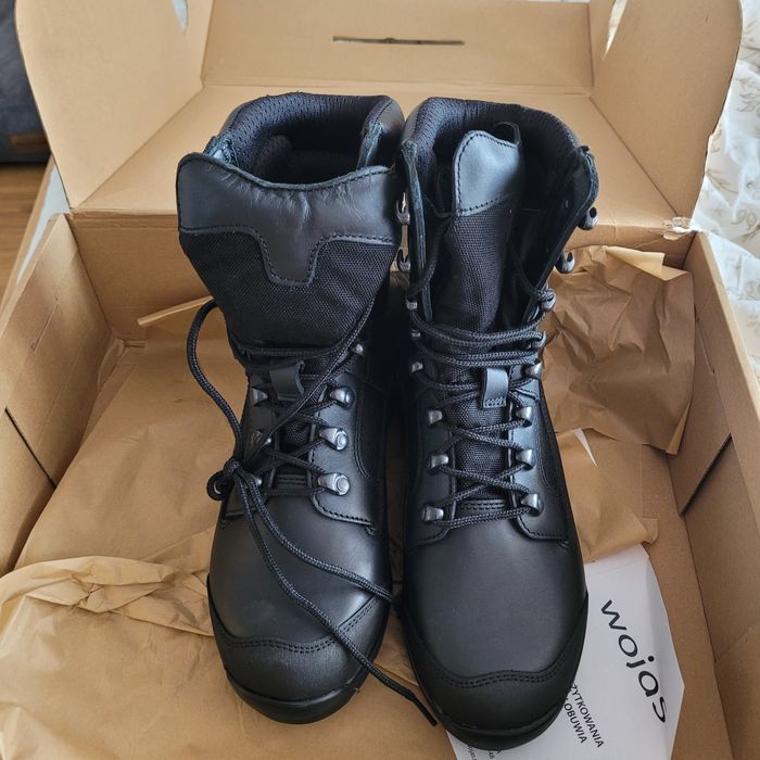 Buty zimowe mundurowe taktyczne trekkingowe skórzane Wojas 37 25cm