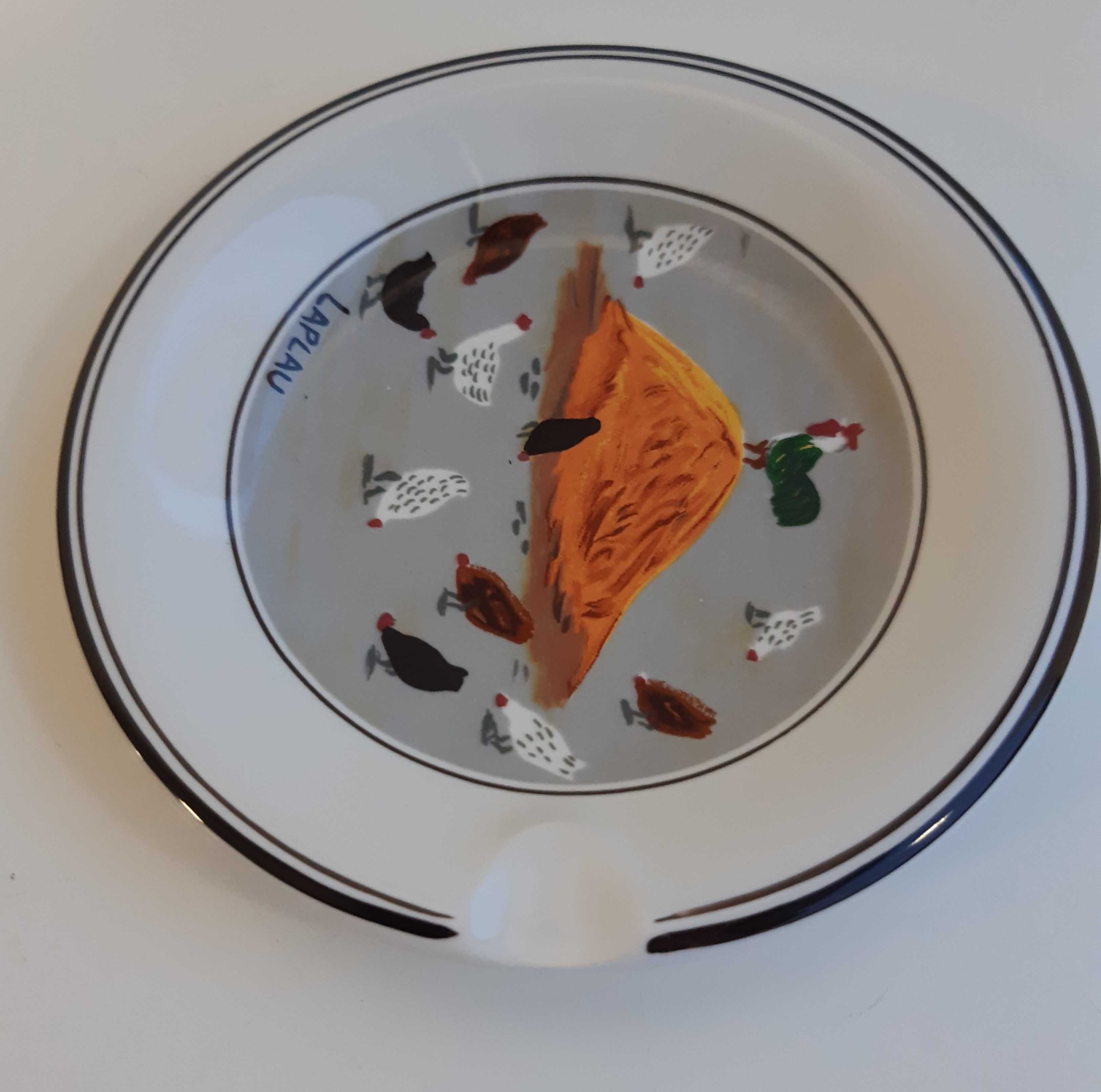 Magnífico Pratinho "Villeroy & Boch" Design Naif