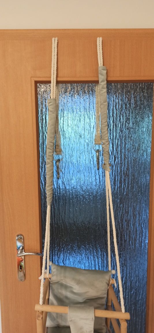 Huśtawka dla dzieci do domu - piękna styl boho