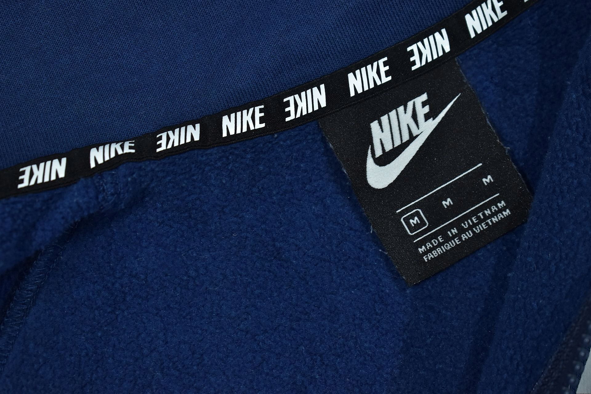 NIKE Rozpianana Bluza Męska ze Stójką Track / M