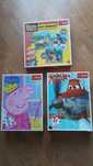Puzzle Peppa, dusty, Bob budowniczy , Miś interaktywny V-tech, zabawki