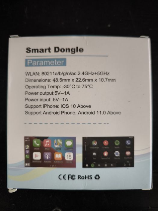 Pendrive para Espelhamento Automóvel (CarPlay/Android Auto)