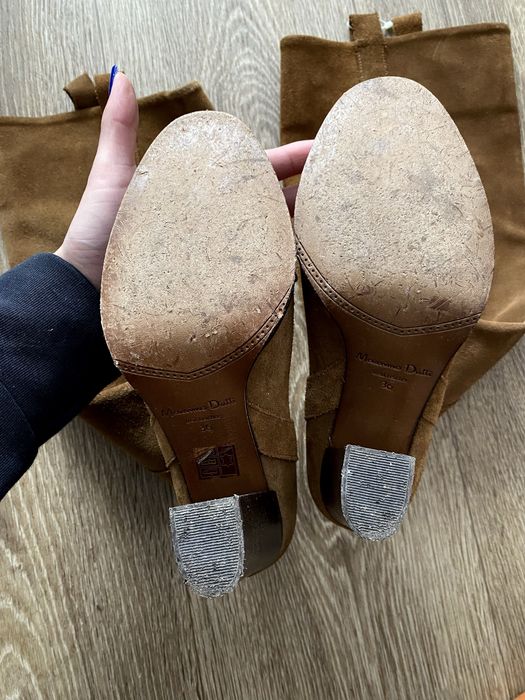 Чоботи жіночі massimo dutti 36 розмір натуральна шкіра