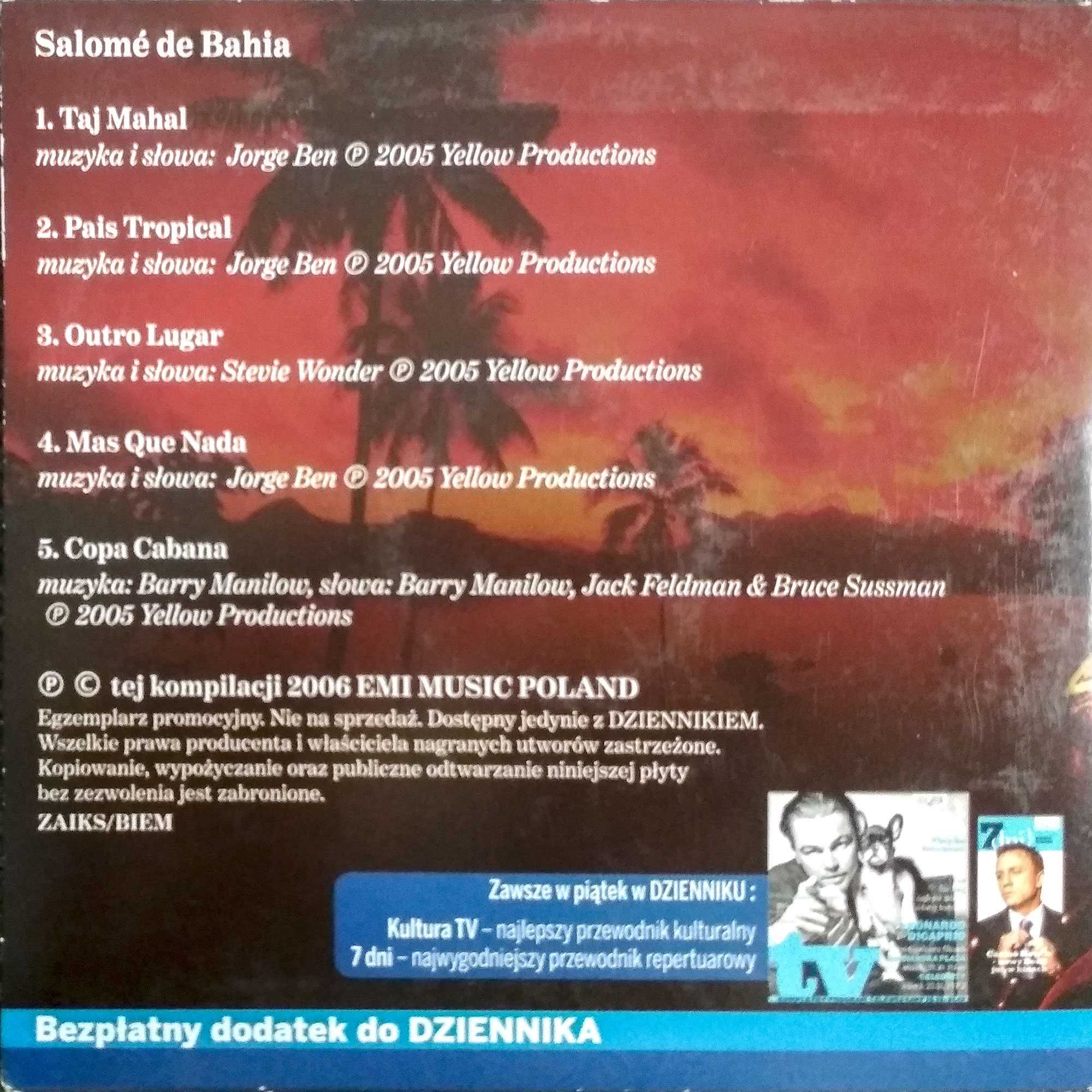 Samba. Szaleństwo rytmów (CD)