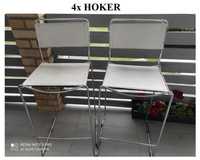 hoker hokery zestaw 3 hokerów krzesła wysokie krzesło barowe do kuchni