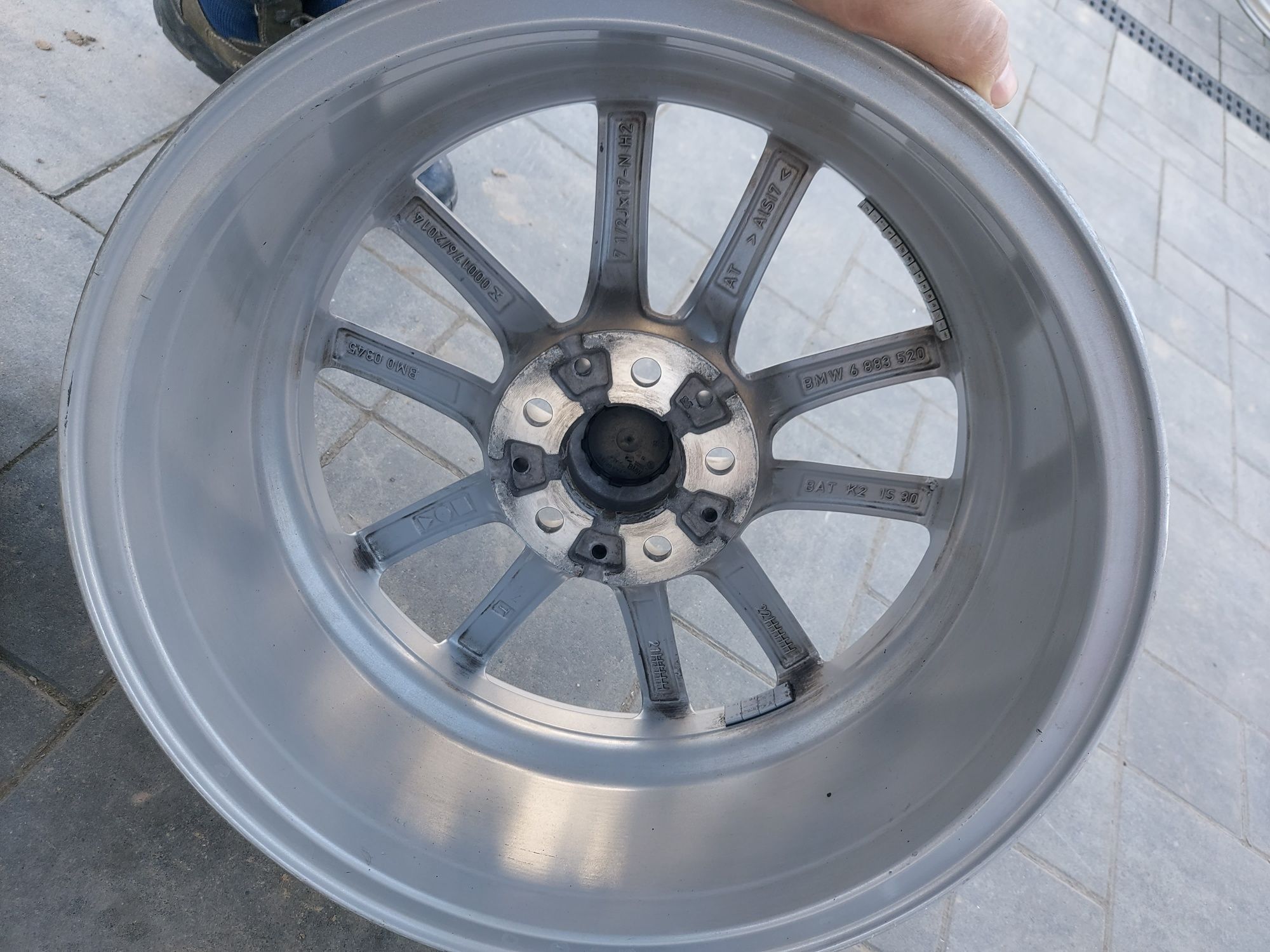 Alufelgi 17" 5x112 BMW G20 G30 + Tpms Czujniki