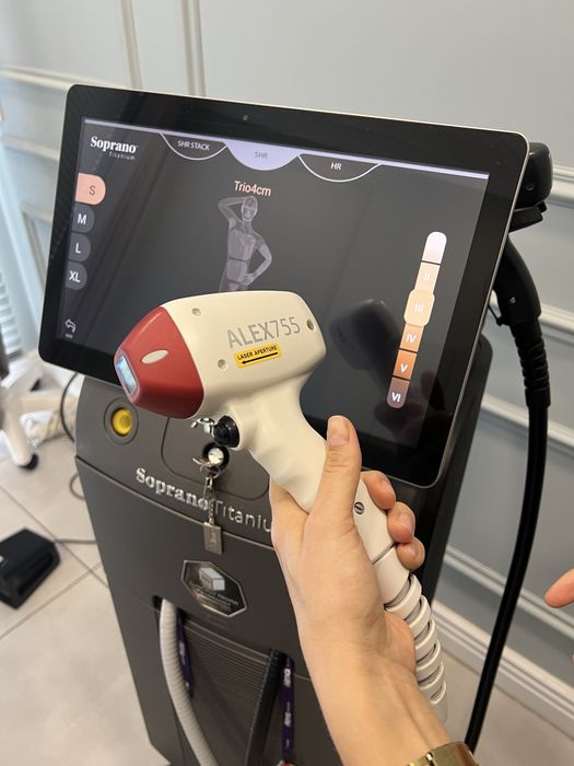 Laser do depilacji Alma Soprano Titanium