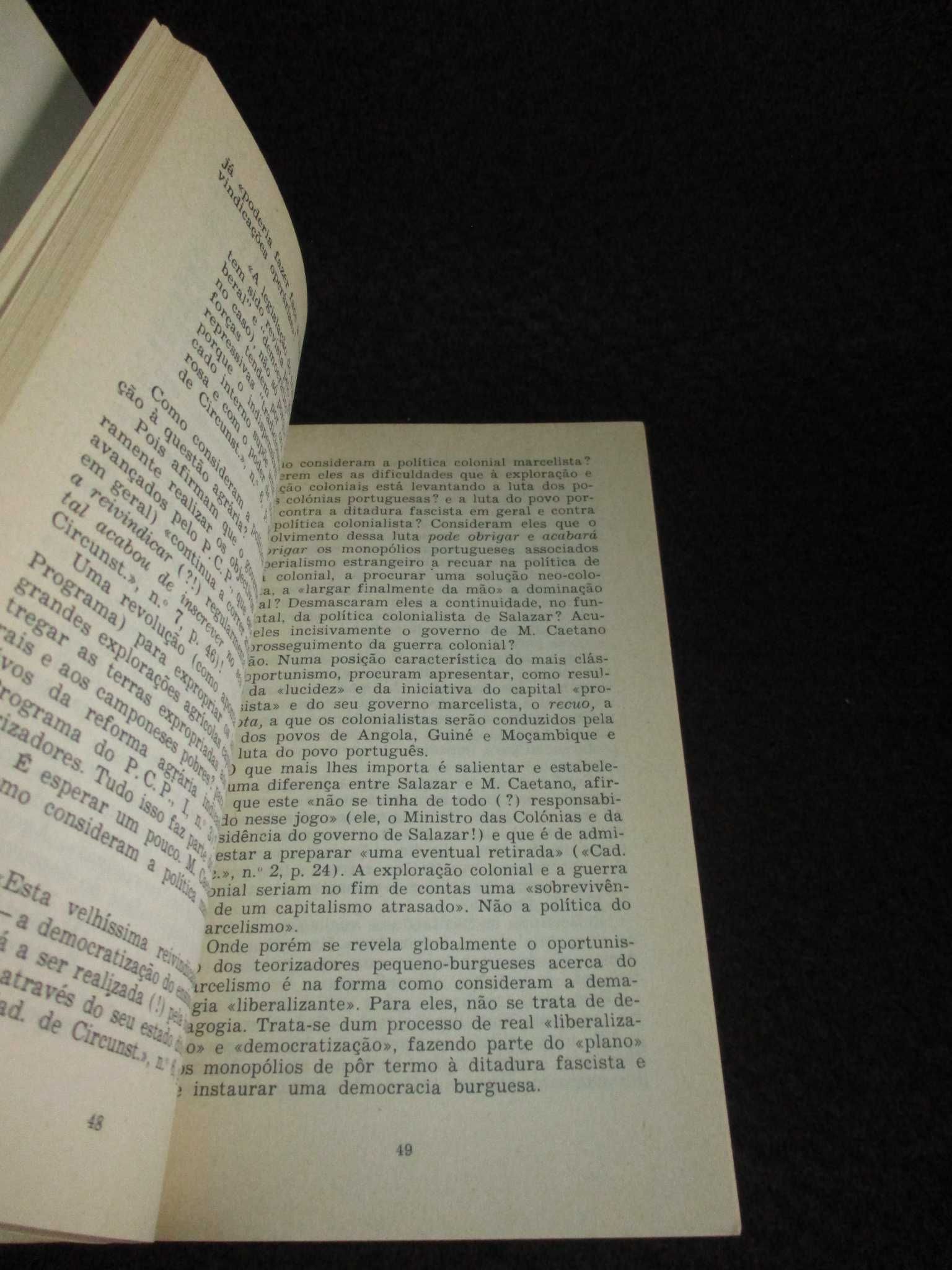 Livro O Radicalismo Pequeno-Burguês de Fachada Socialista Cunhal