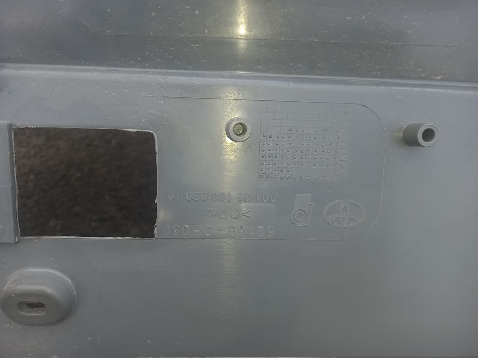 Бампер Задний ОРИГИНАЛ Toyota Aygo 2005-2012