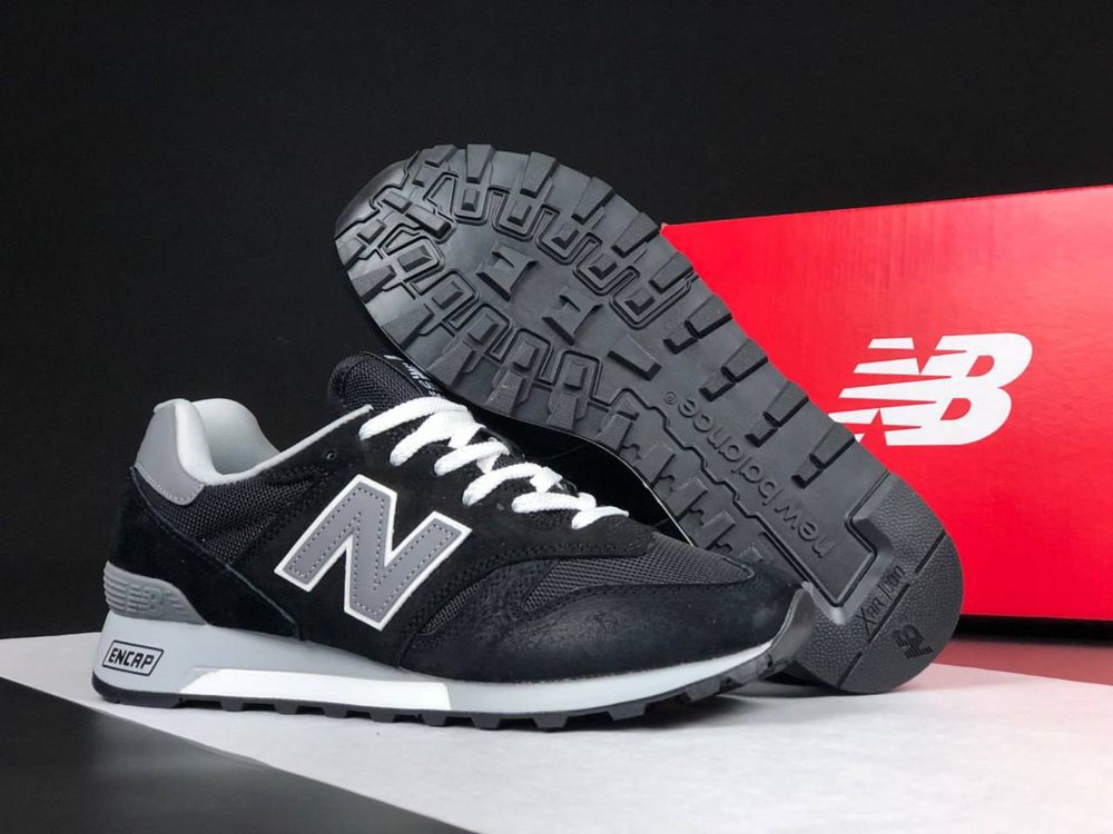 Кросівки New Balance чорні з сірим