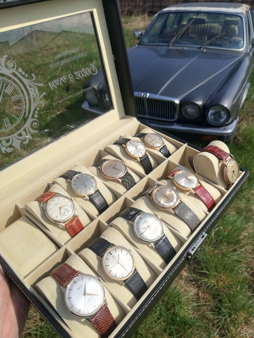 Zegarek Certina w 14k złocie Cartier Jaeger-LeCoultre Omega Tissot IWC