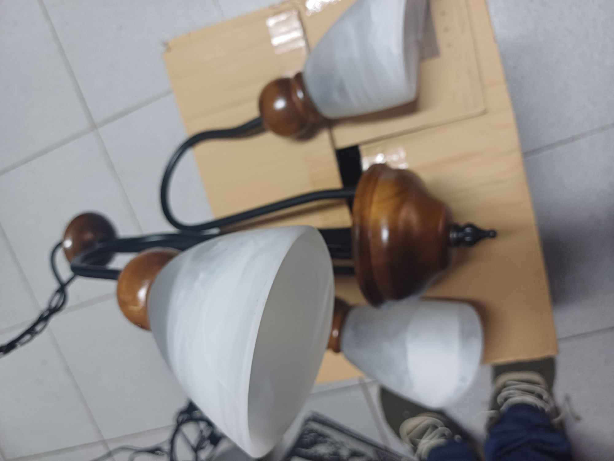 3 candeeiros de quarto