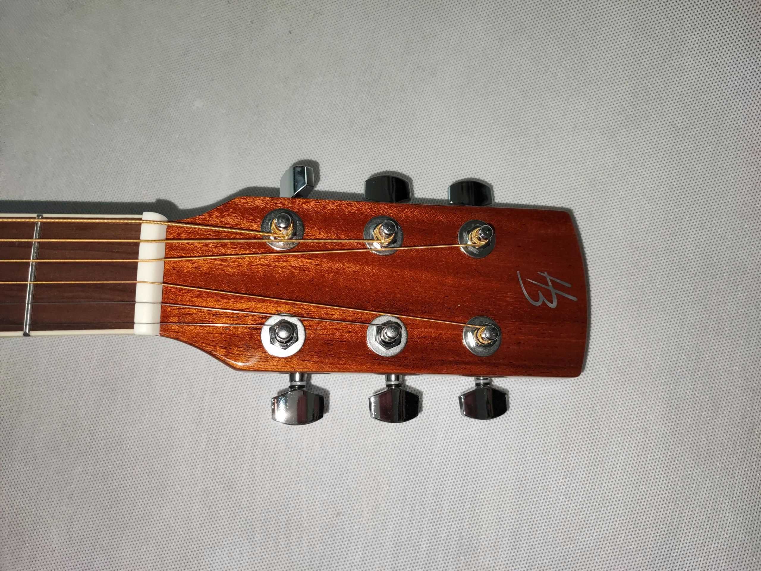 Harley Benton CLD-60SMCE NT LITY TOP MAHOŃ gitara ustawiona lutniczo