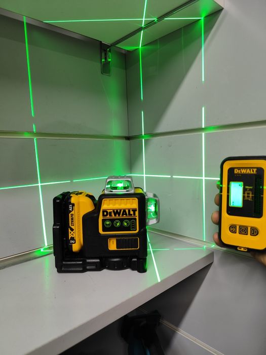 DeWal DW089LG лазер 3D лінійний лазерний рівень Деволт