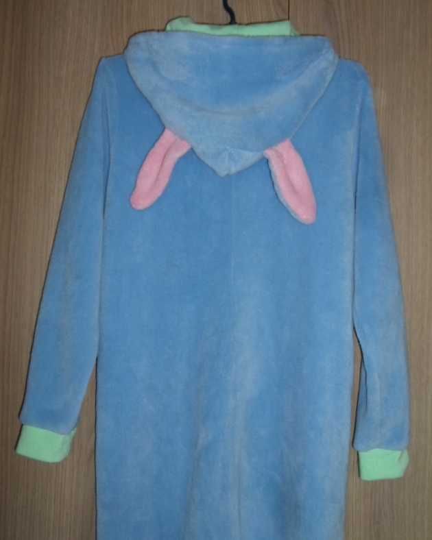 Кигуруми пижама слип Stitch флисовый 11-12 лет рост 152