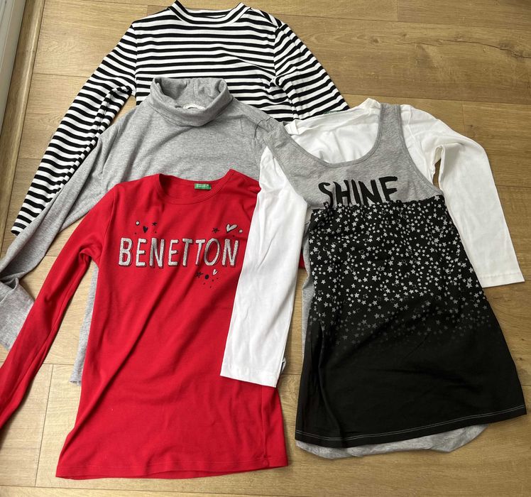 Koszulki T-shirty Benetton, Reserved, Mango 11- 12 lat 152 cm