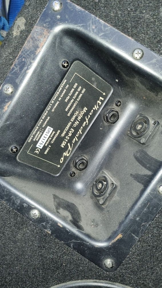 Kolumny LDM p 151 300 W 8 ohm eminence beta 15a evp s15m beyma cm15/t