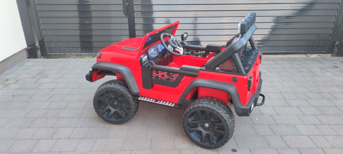 Duże auto elektryczne dziecięce Jeep dwuosobowe do 50kg