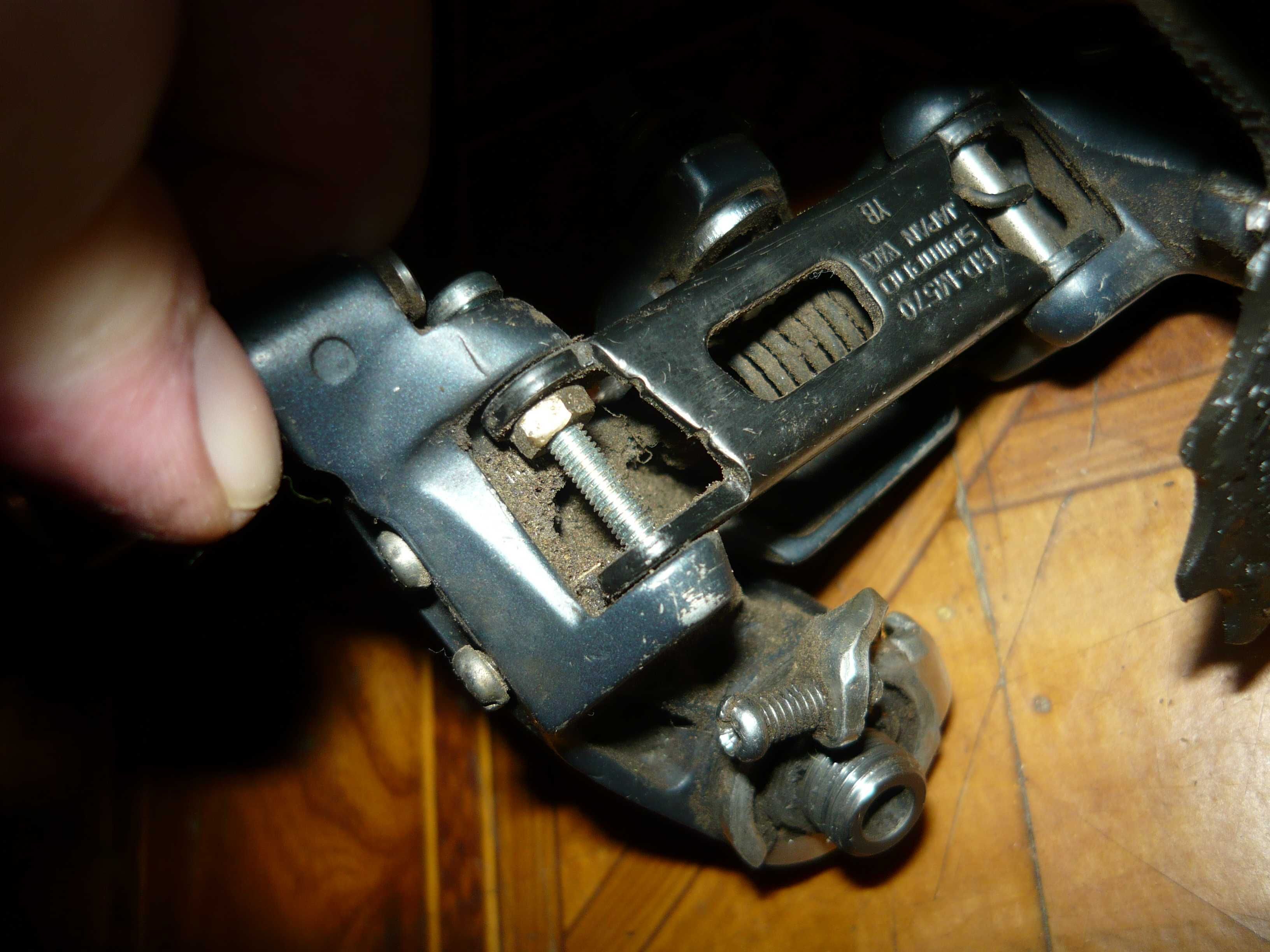SHIMANO stary typ Przerzutka przód tył DEORE LX manetki ACERA