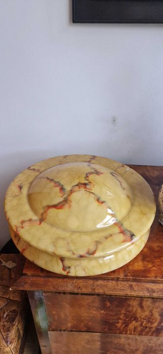 Ampla klosz marmurek plafon dekor antyk dekor design art deco