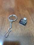 Mini leitor de cartões TF/SD, com porta-chaves